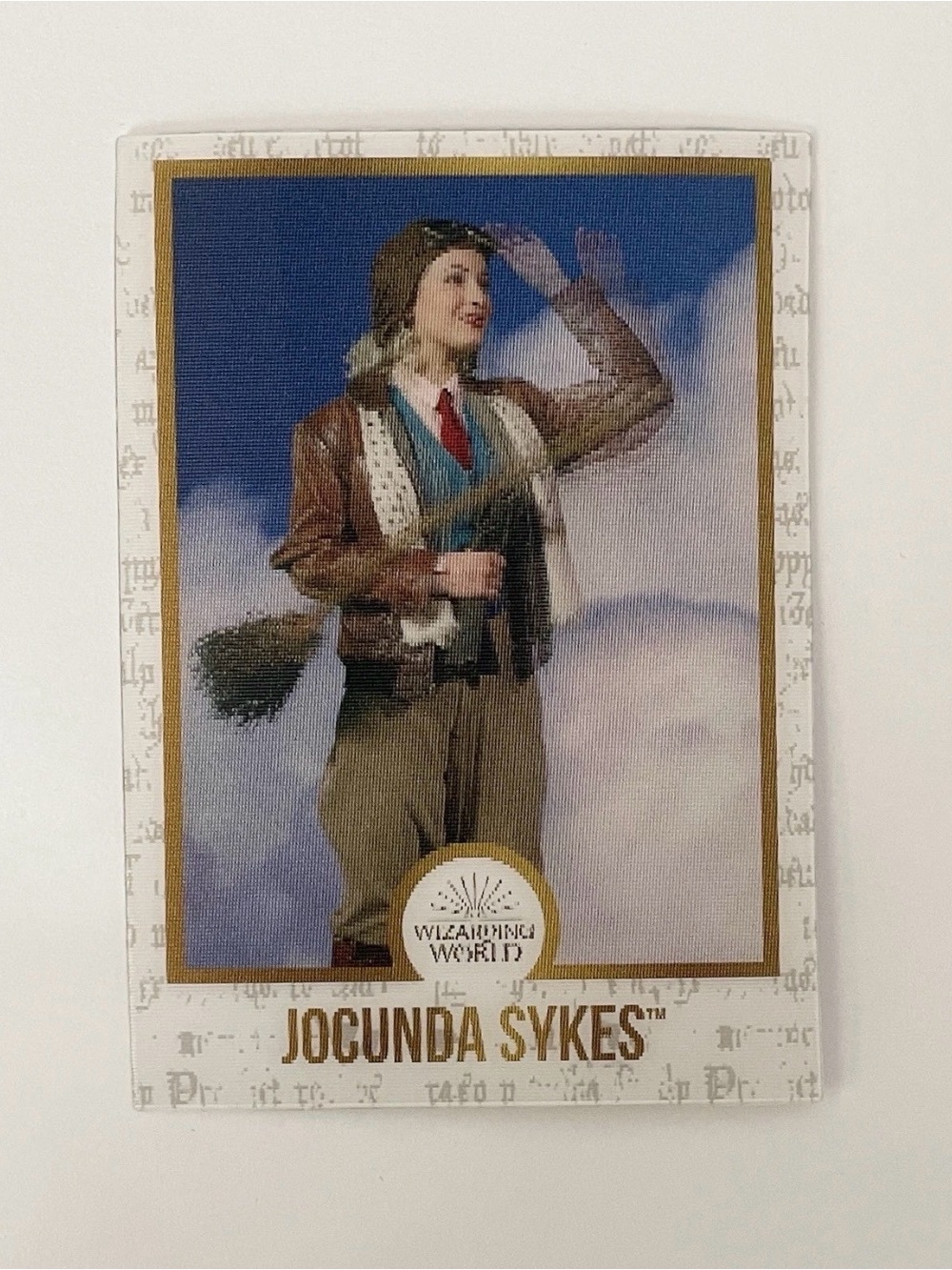 Jocunda Sykes Harry Potter Jelly Belly Chocolate Frog Lenticular Card